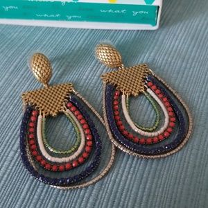 Stella & Dot Jewelry - Novak Statement Earrings Stella & Dot Jewelry - Novak Statement Earrings